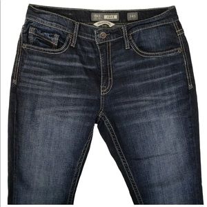BKE Buckle JAKE Straight Leg Blue Jeans Mens 34S